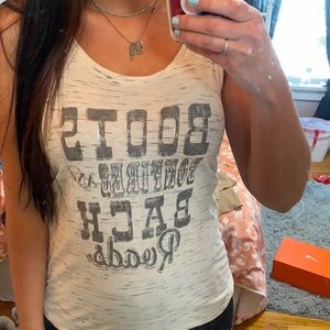 Lightweight country tank top